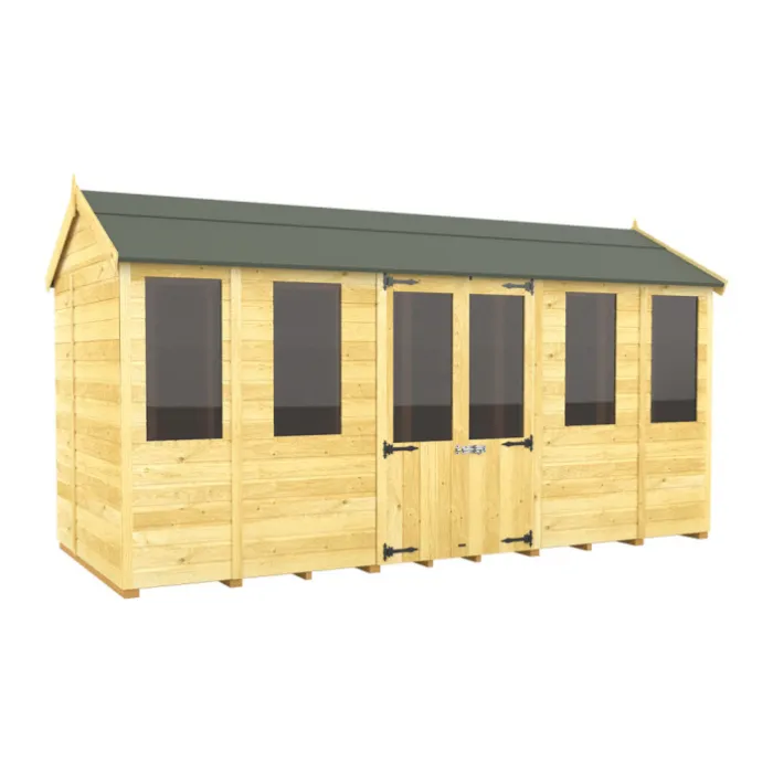 8ft x 14ft Apex Summer House