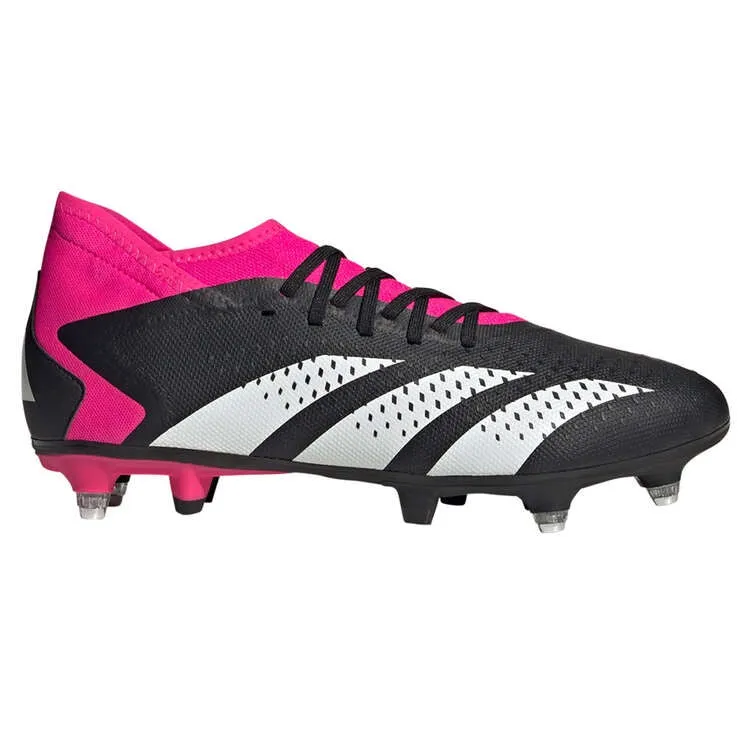 adidas Predator Accuracy .3 SG Boots- Black/White/Pink