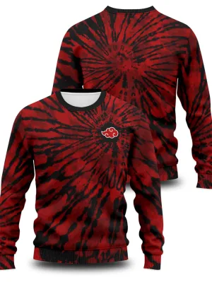 Akatsuki Tie Dye Unisex Wool Sweater