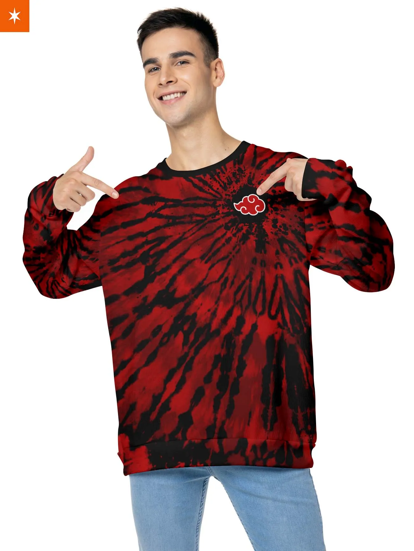 Akatsuki Tie Dye Unisex Wool Sweater