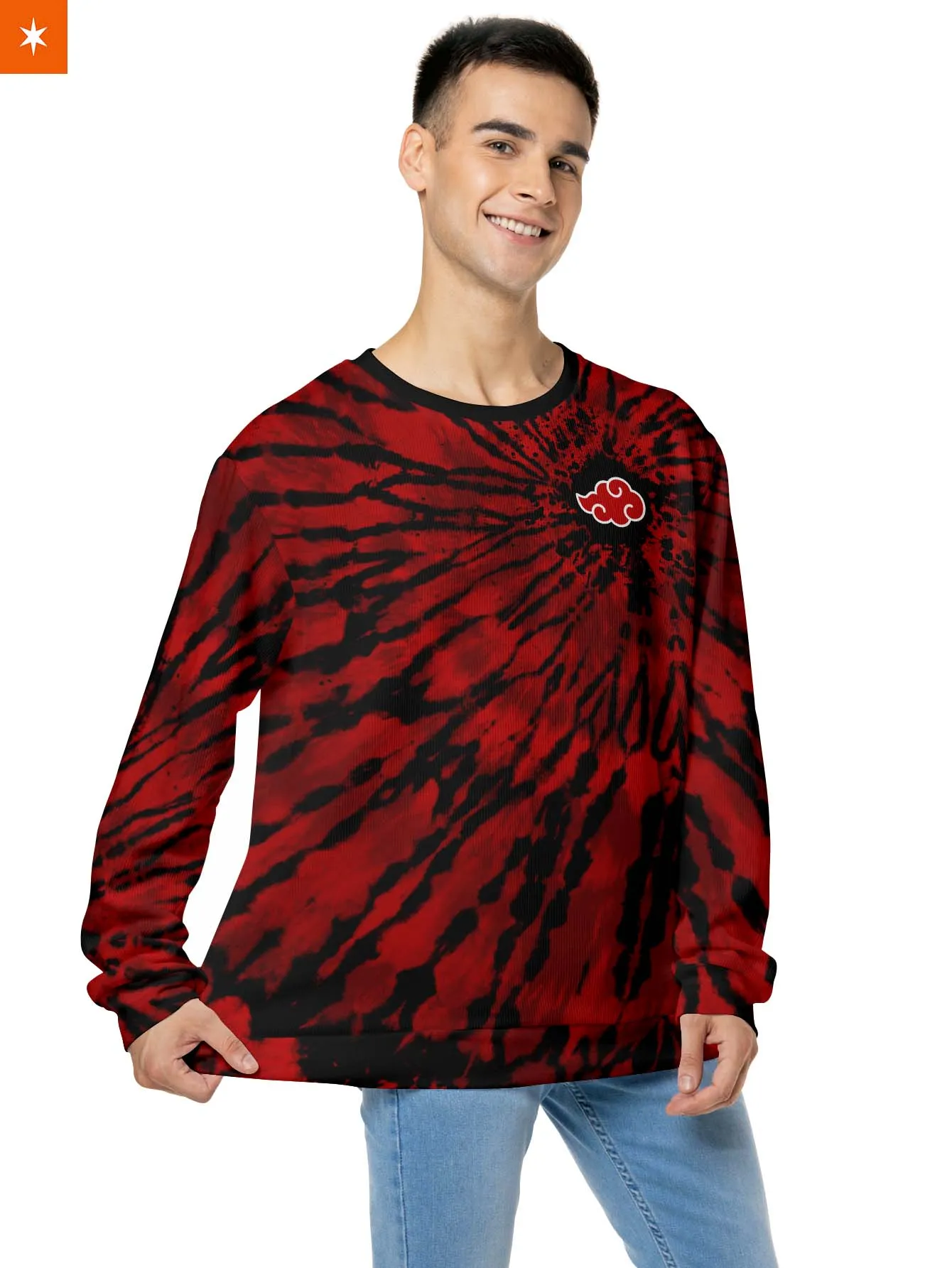 Akatsuki Tie Dye Unisex Wool Sweater