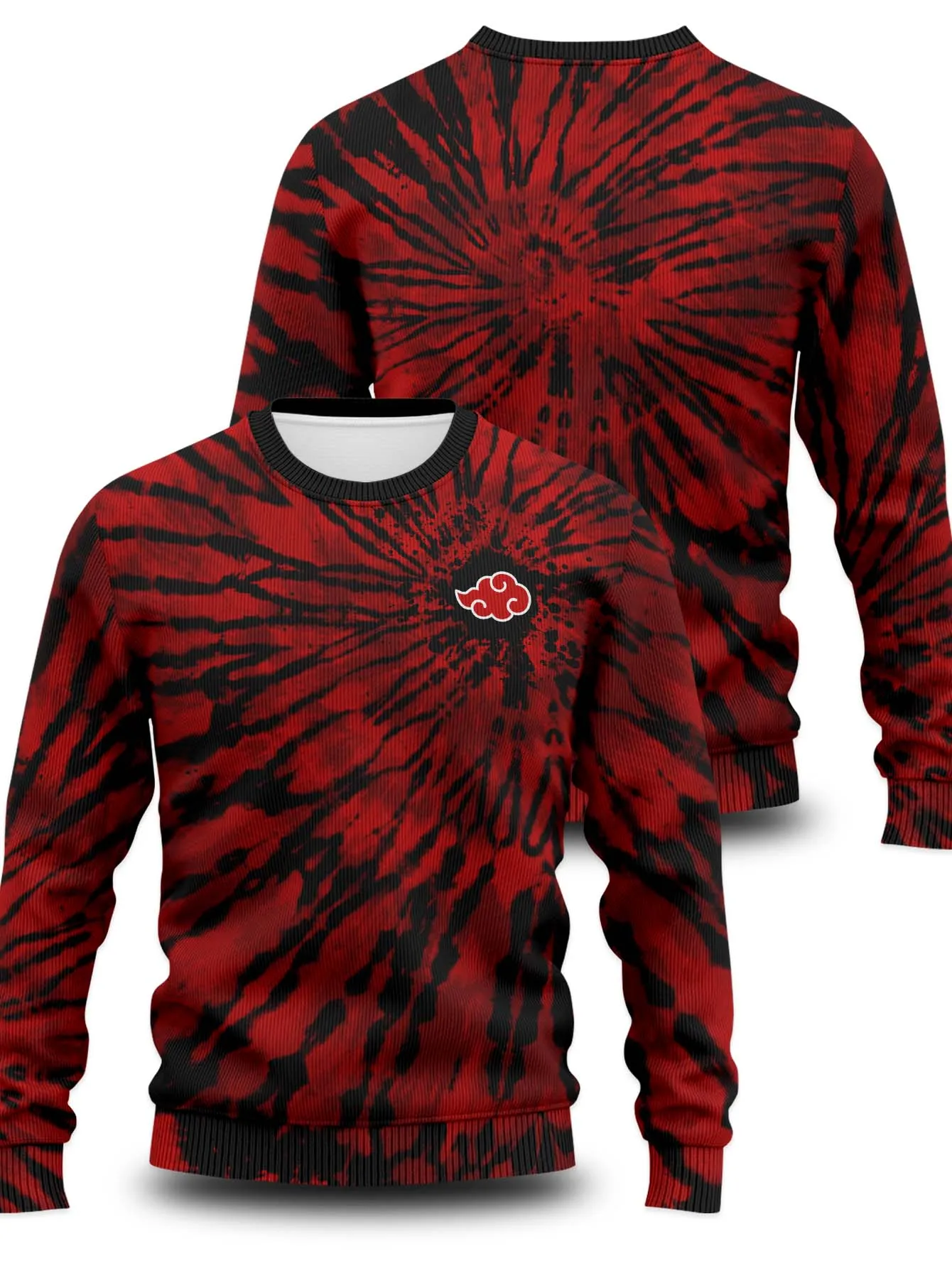 Akatsuki Tie Dye Unisex Wool Sweater