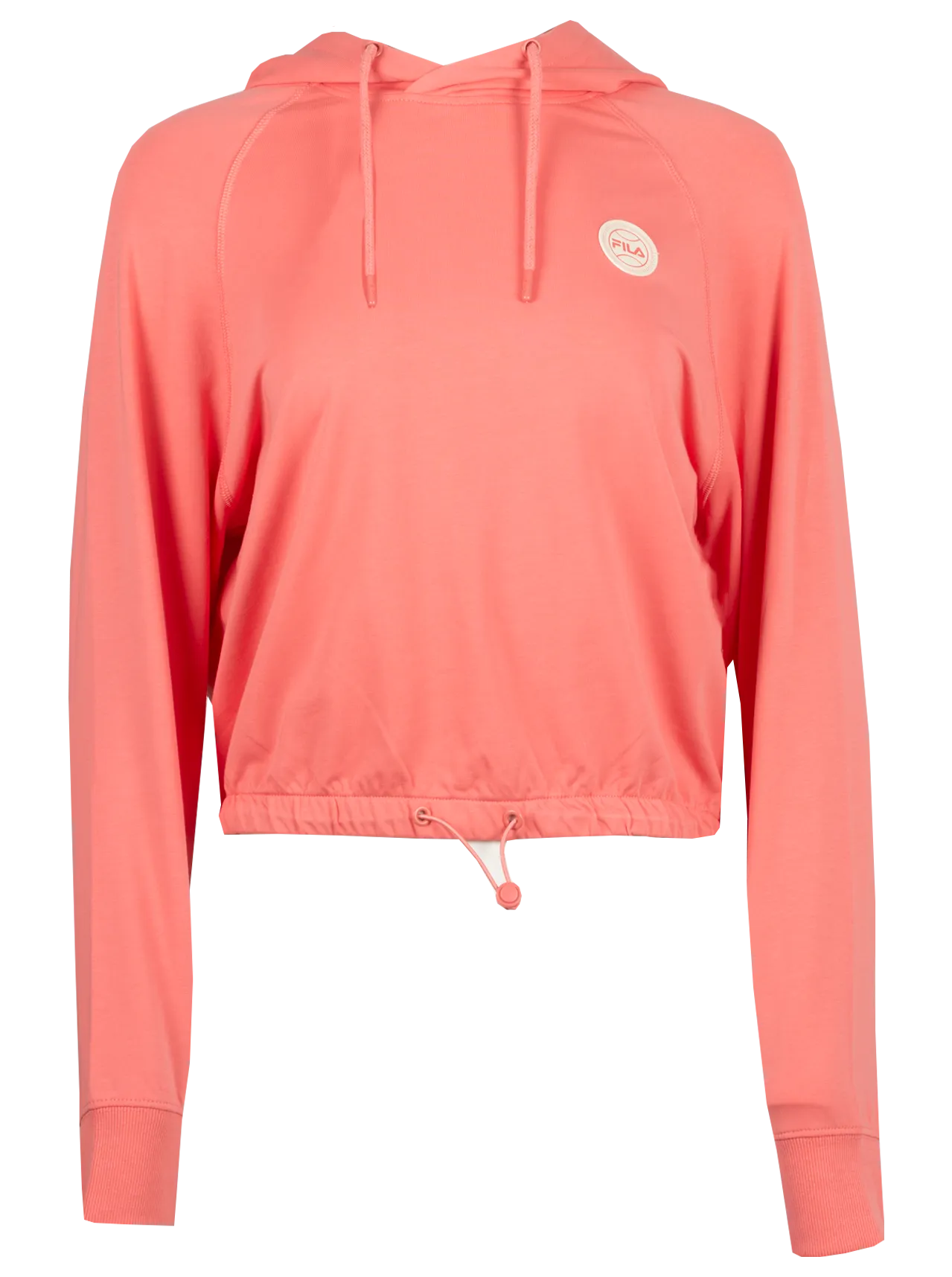 Amara Cropped Hoody - Tea Rose