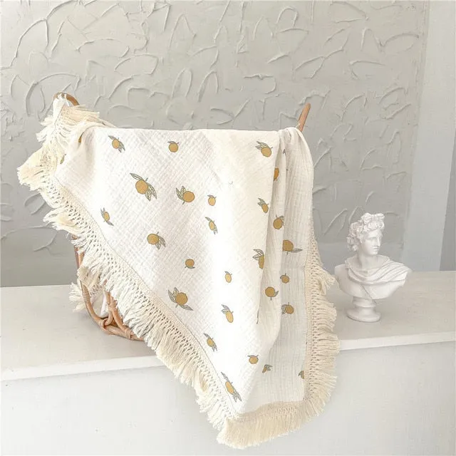 Baby Blanket/ Muslin Swaddle Blankets for Newborn Baby