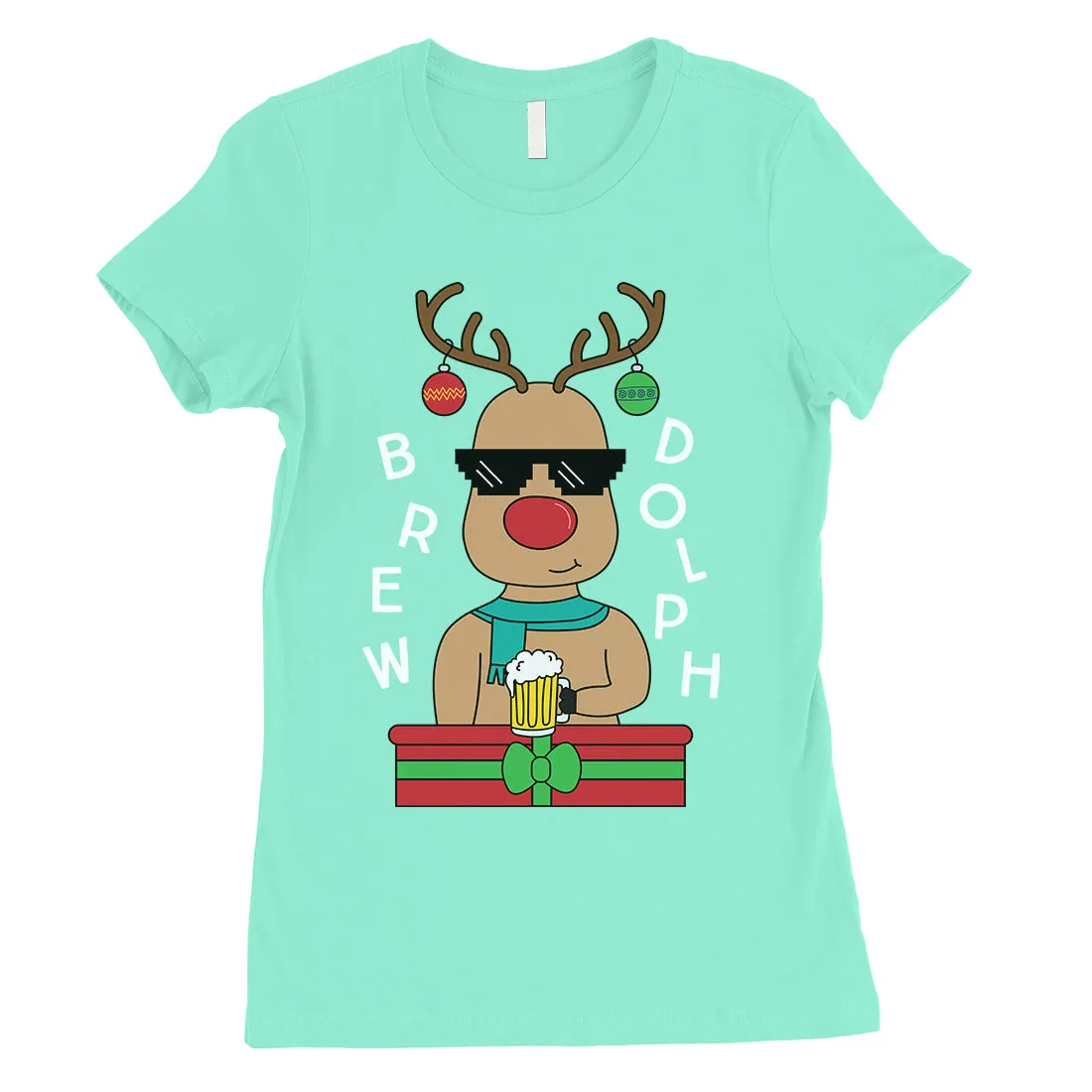 Brewdolph Womens T-Shirt
