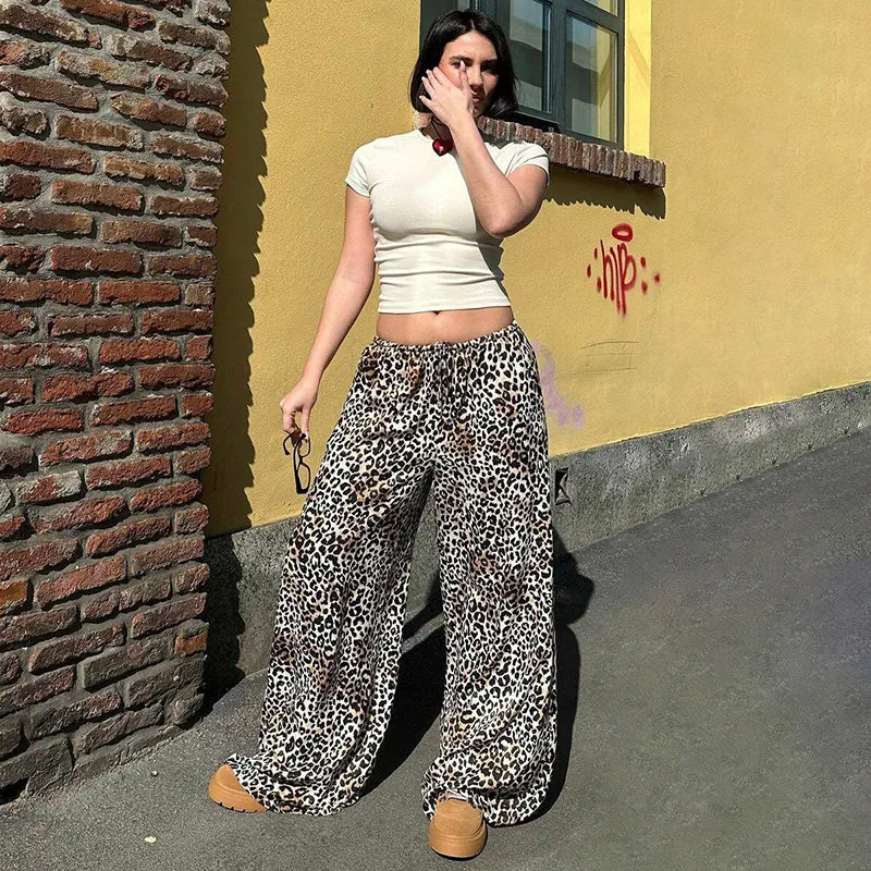 Carmen Leopard Casual Pants