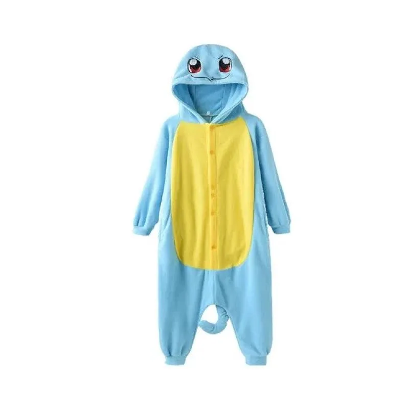 Cartoon Character Plush Kids Pajamas