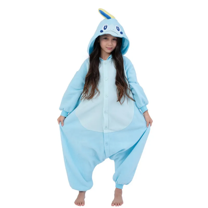 Cartoon Character Plush Kids Pajamas