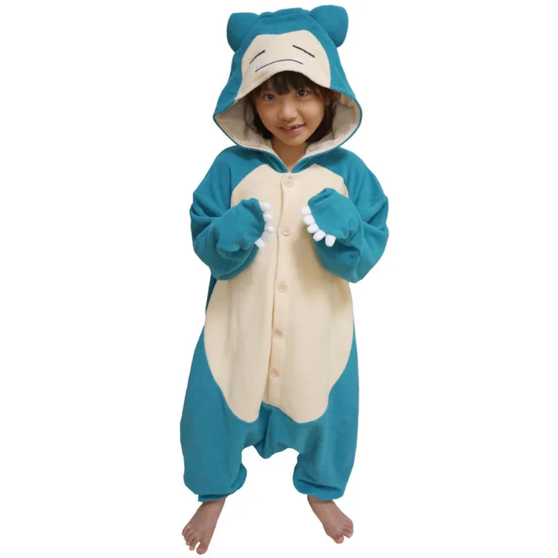 Cartoon Character Plush Kids Pajamas