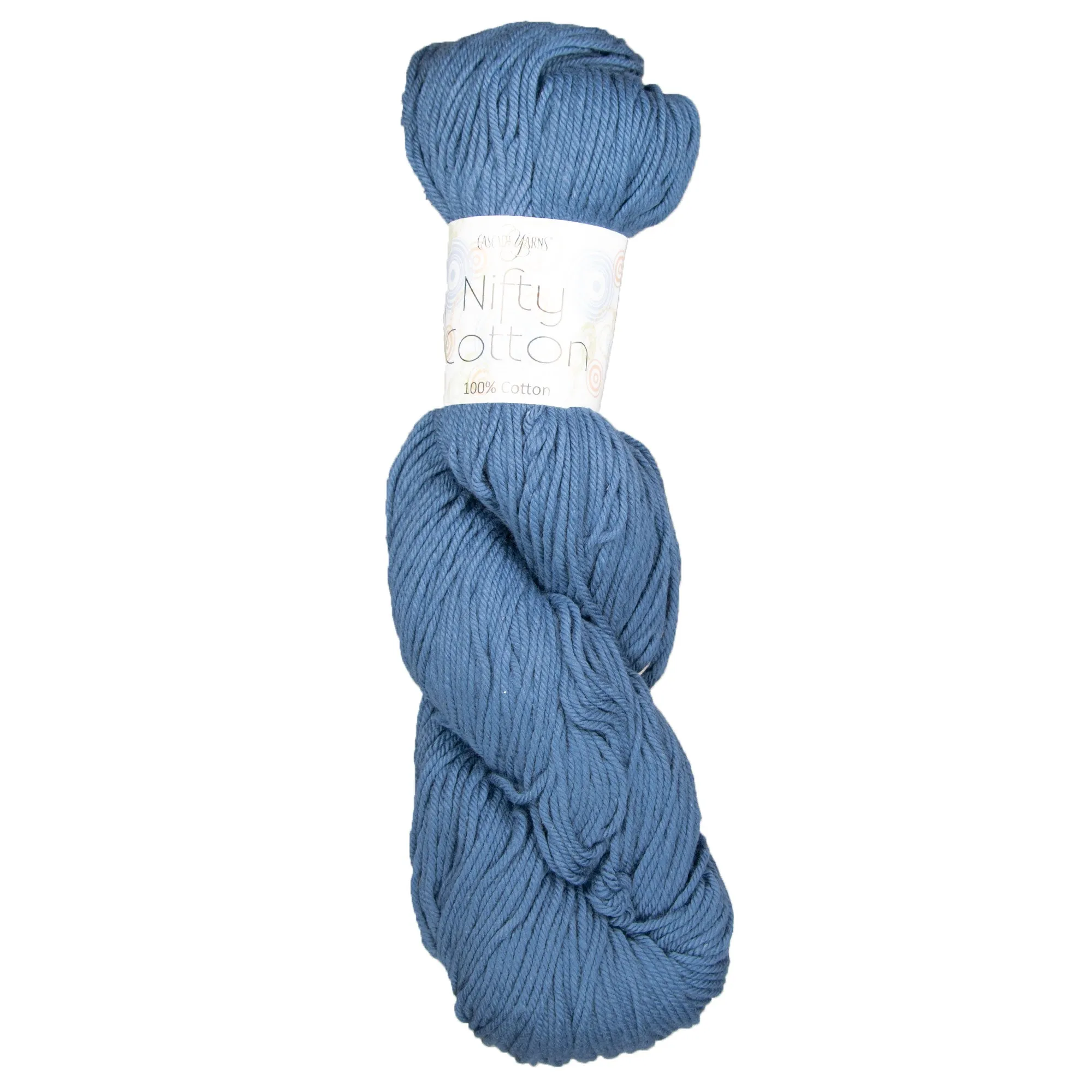 Cascade Yarns Nifty Cotton Yarn - 36 Blue Indigo