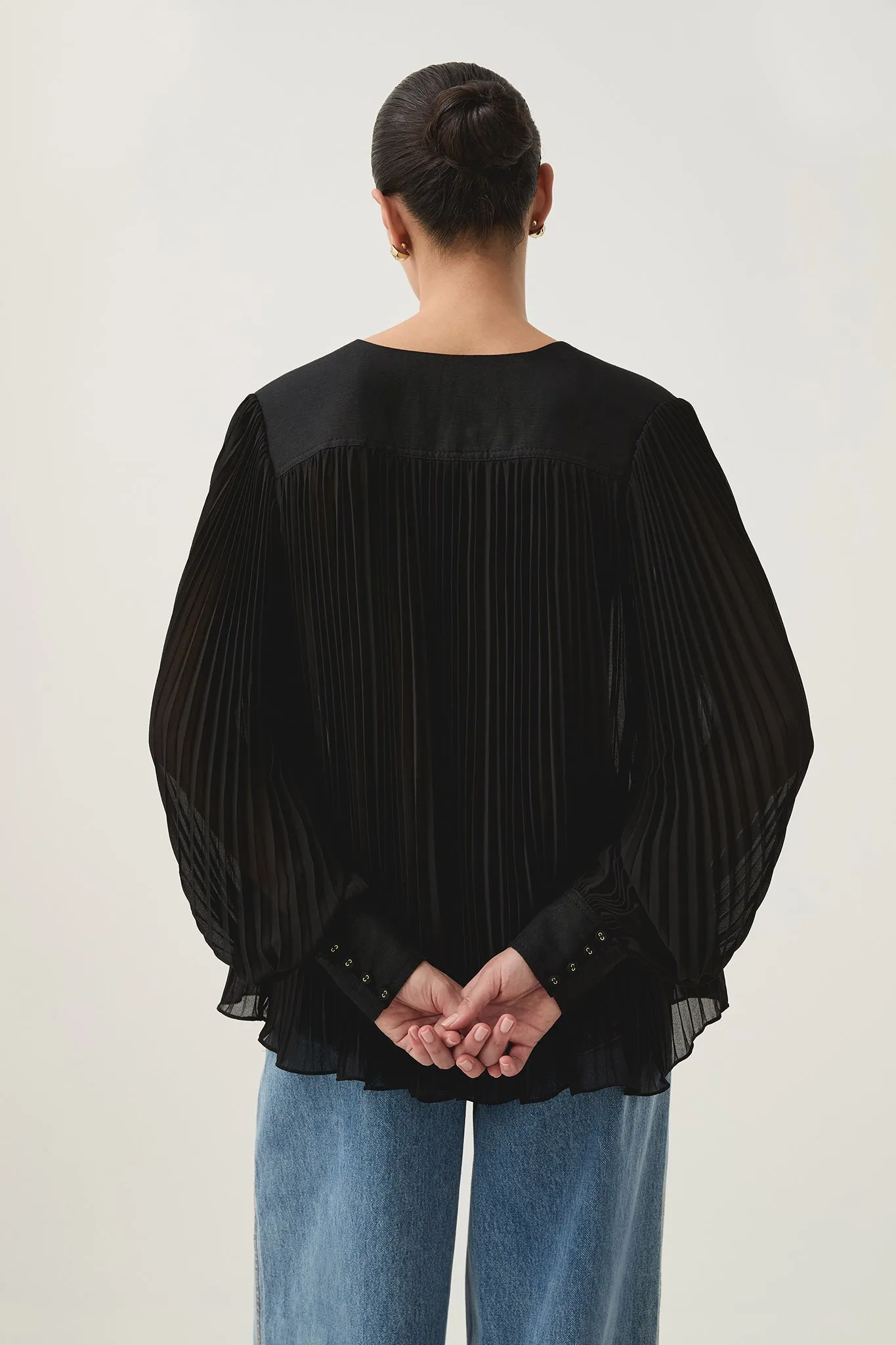 Cathedra Pleated Blouse