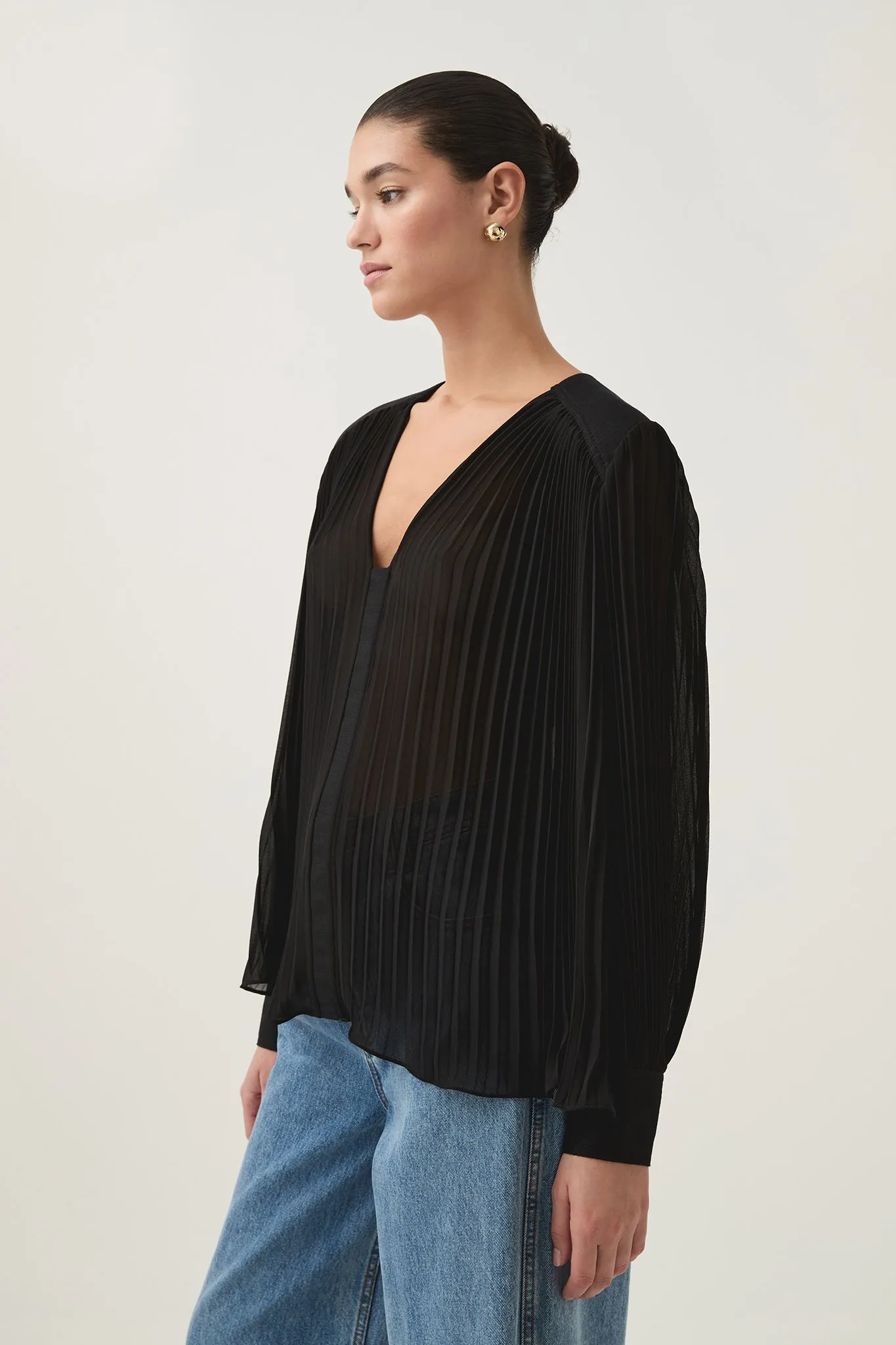 Cathedra Pleated Blouse