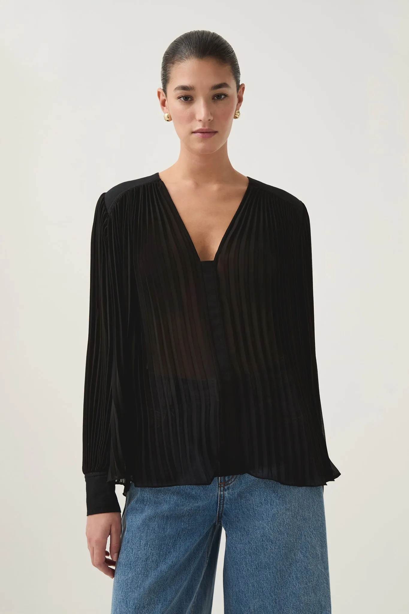 Cathedra Pleated Blouse