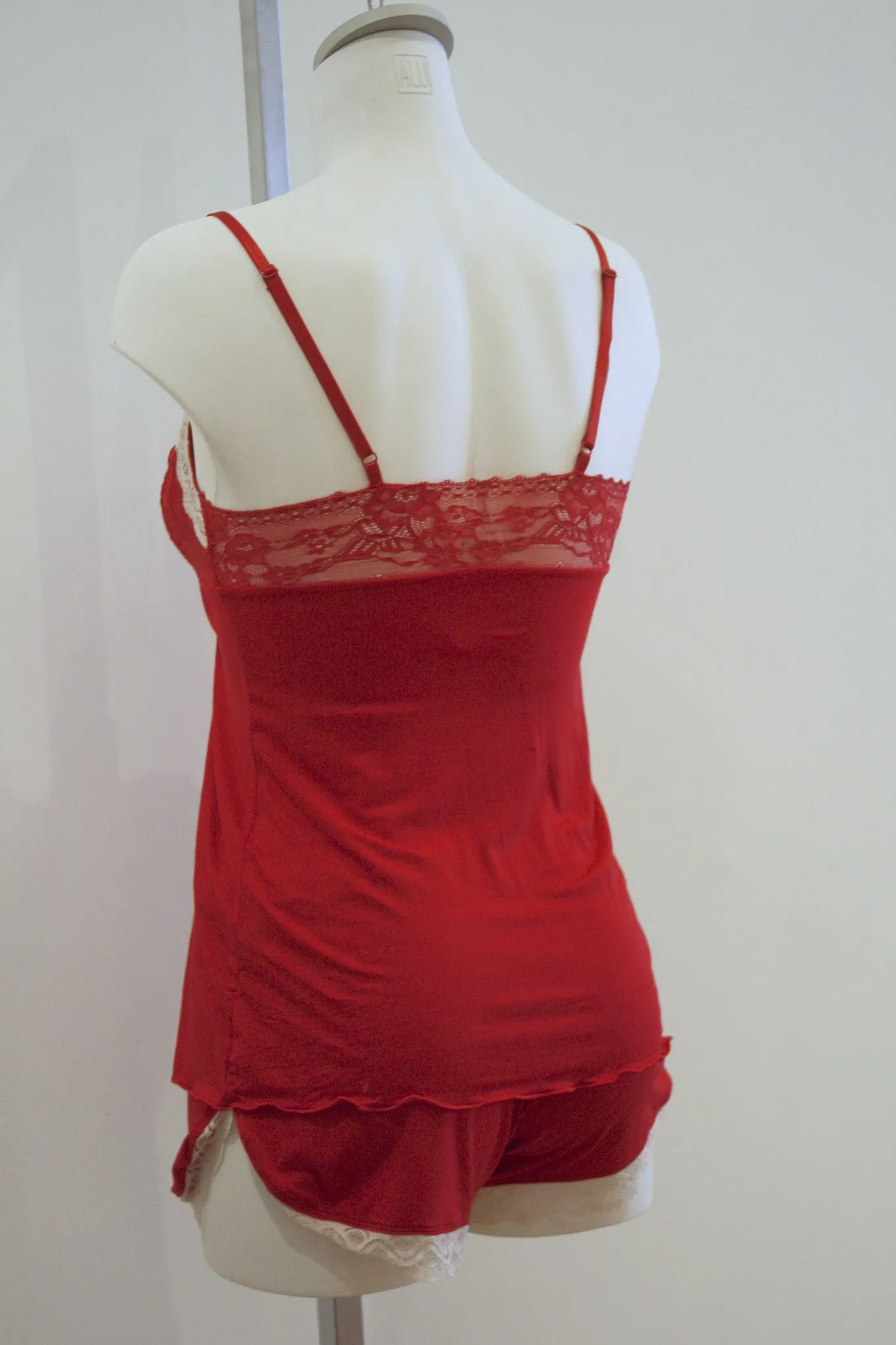 Celine Cami and Shortie Set | Red