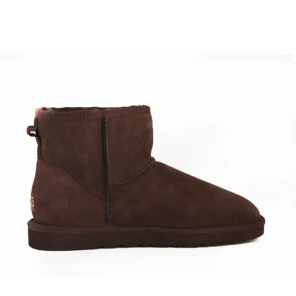 Classic Ankle Ugg Boot - Chocolate