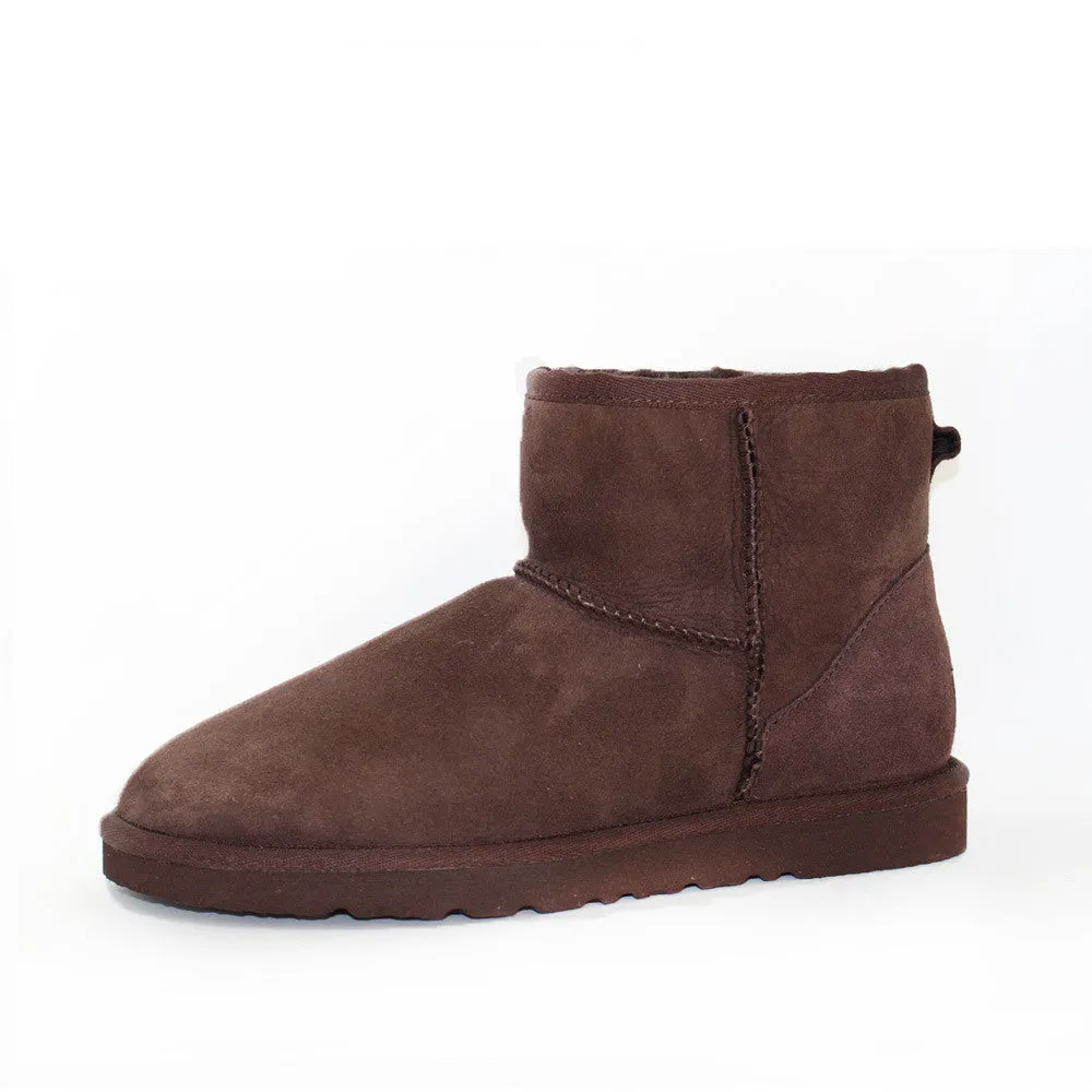 Classic Ankle Ugg Boot - Chocolate