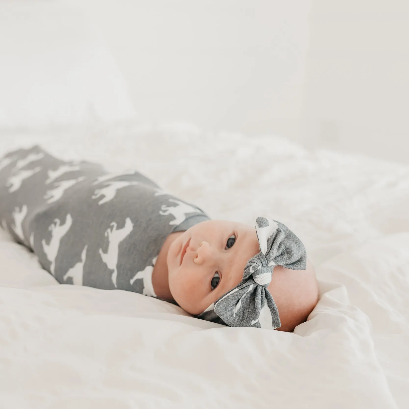 Copper Pearl Knit Swaddle Blanket | Colt