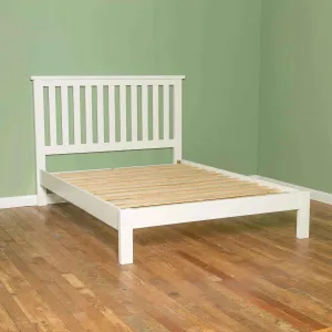 Cornish White 4'6" Bed Frame