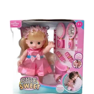 Cute Baby Doll with Fashin Aaccessories