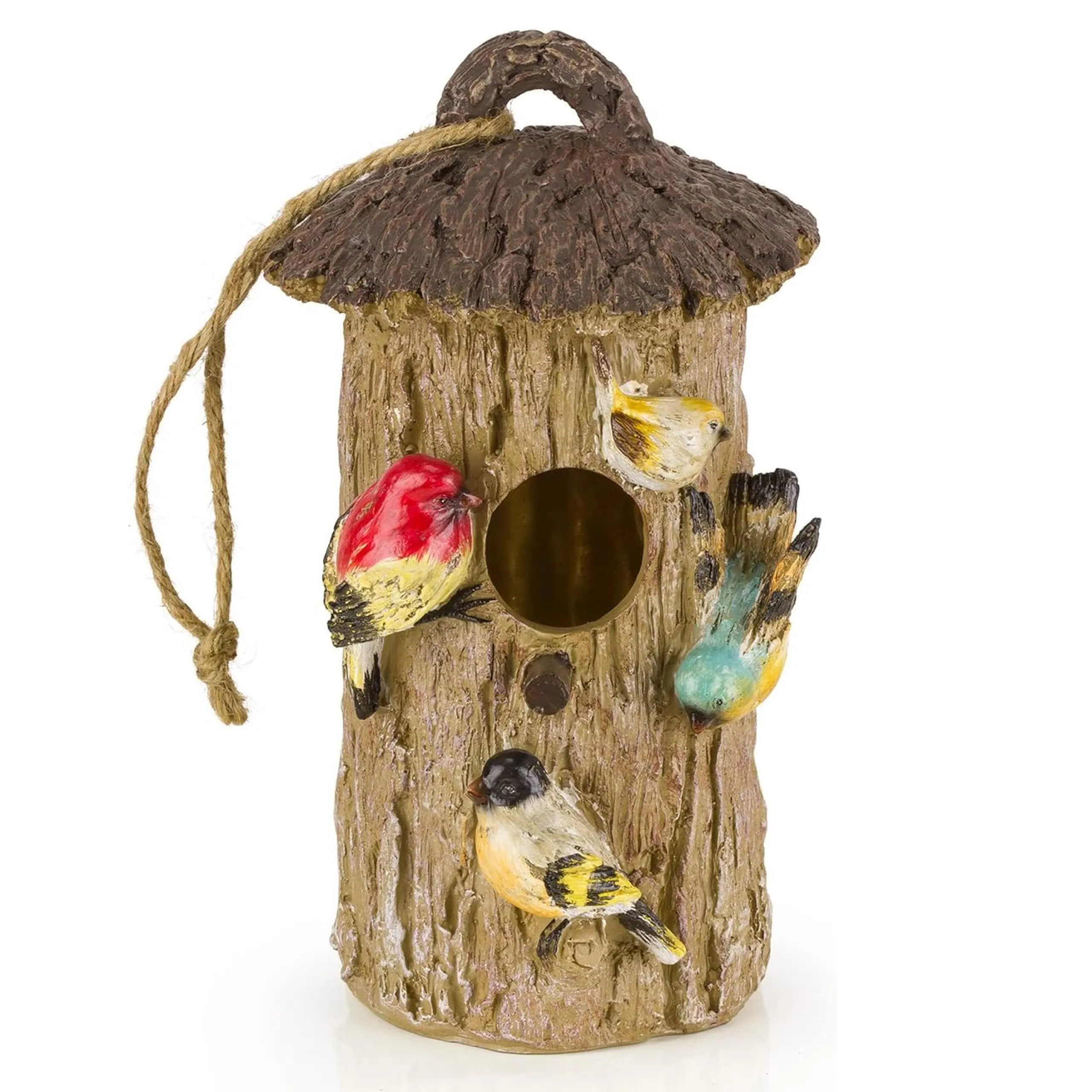 Dawhud Direct Hanging Bird Houses for Decorative Birdhouses Oak Tree