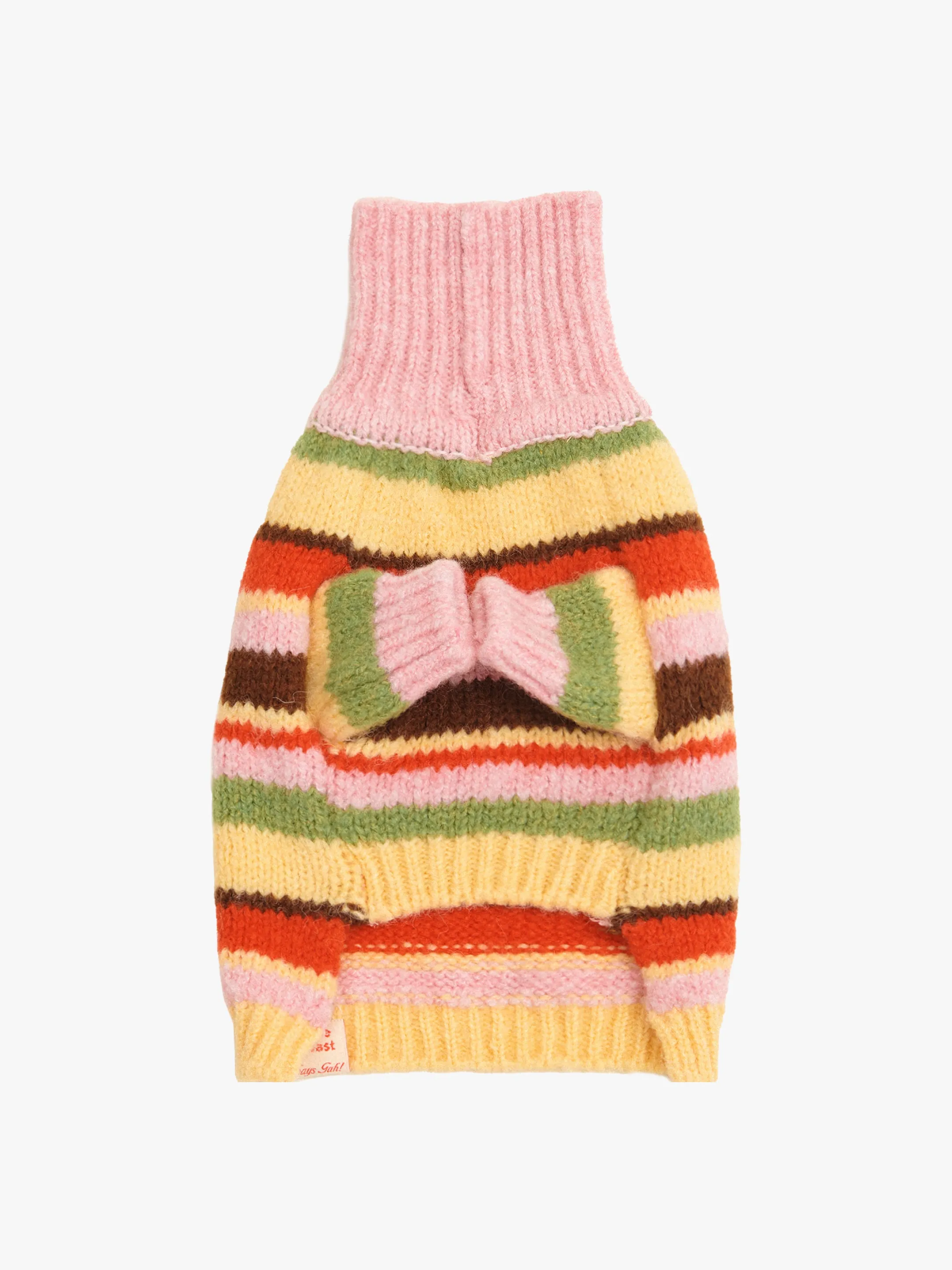 Dog Sweater - Pink Stripe