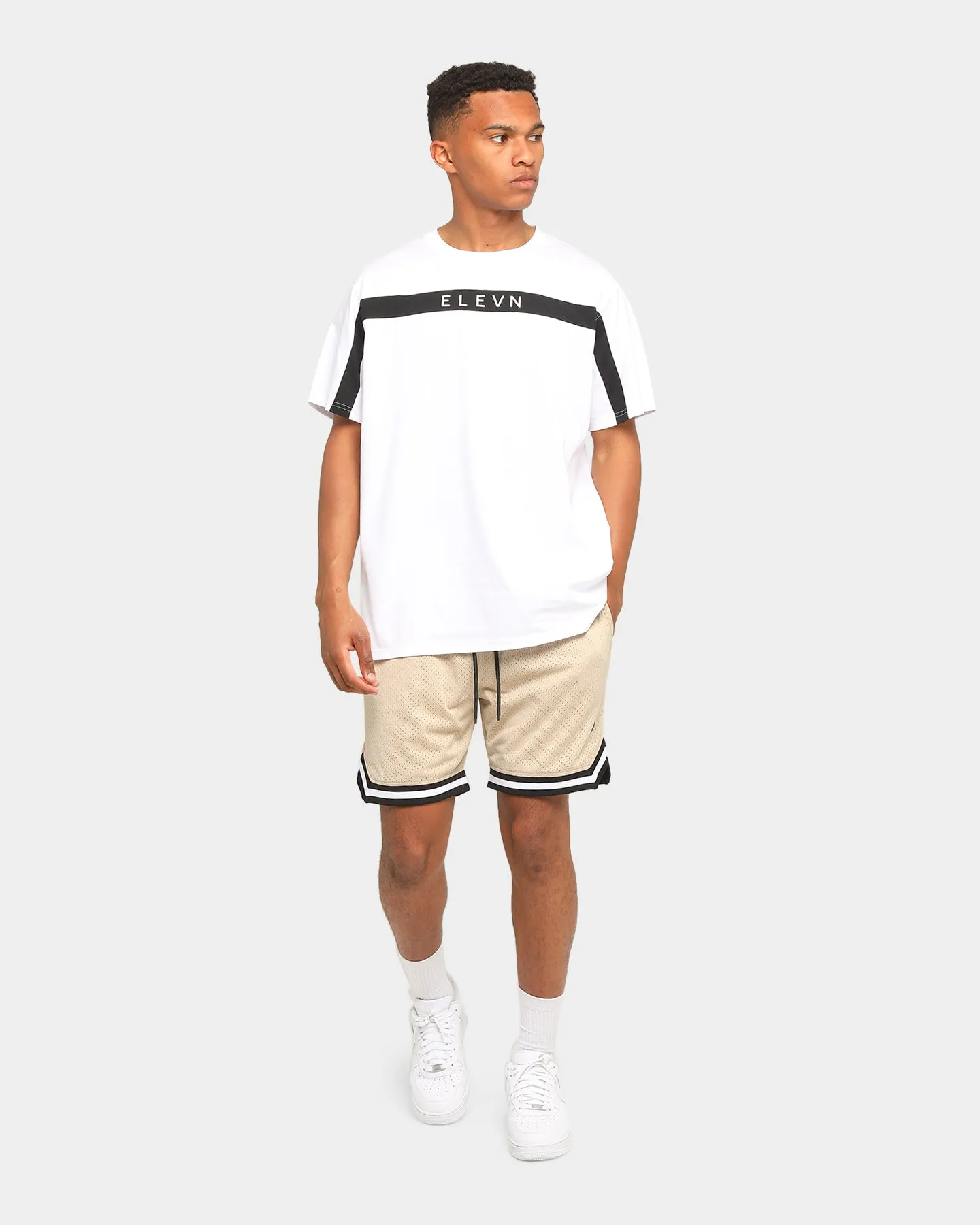 Elevn Clothing Co. Array Short Sleeve T-Shirt White