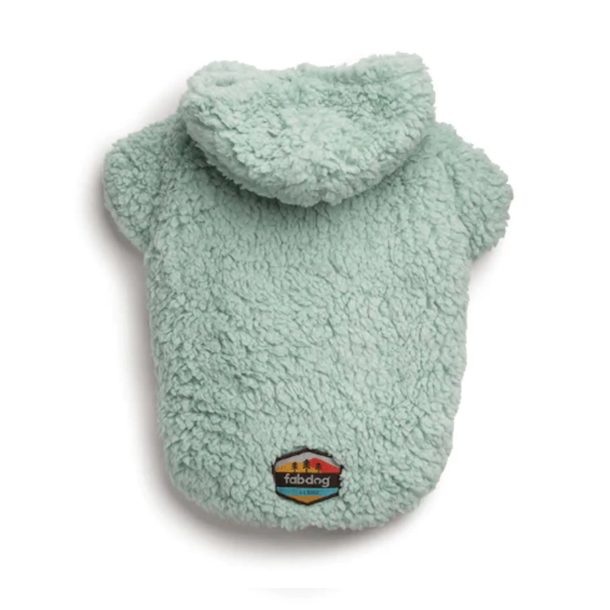 FabDog Sherpa Hoodie - Seafoam