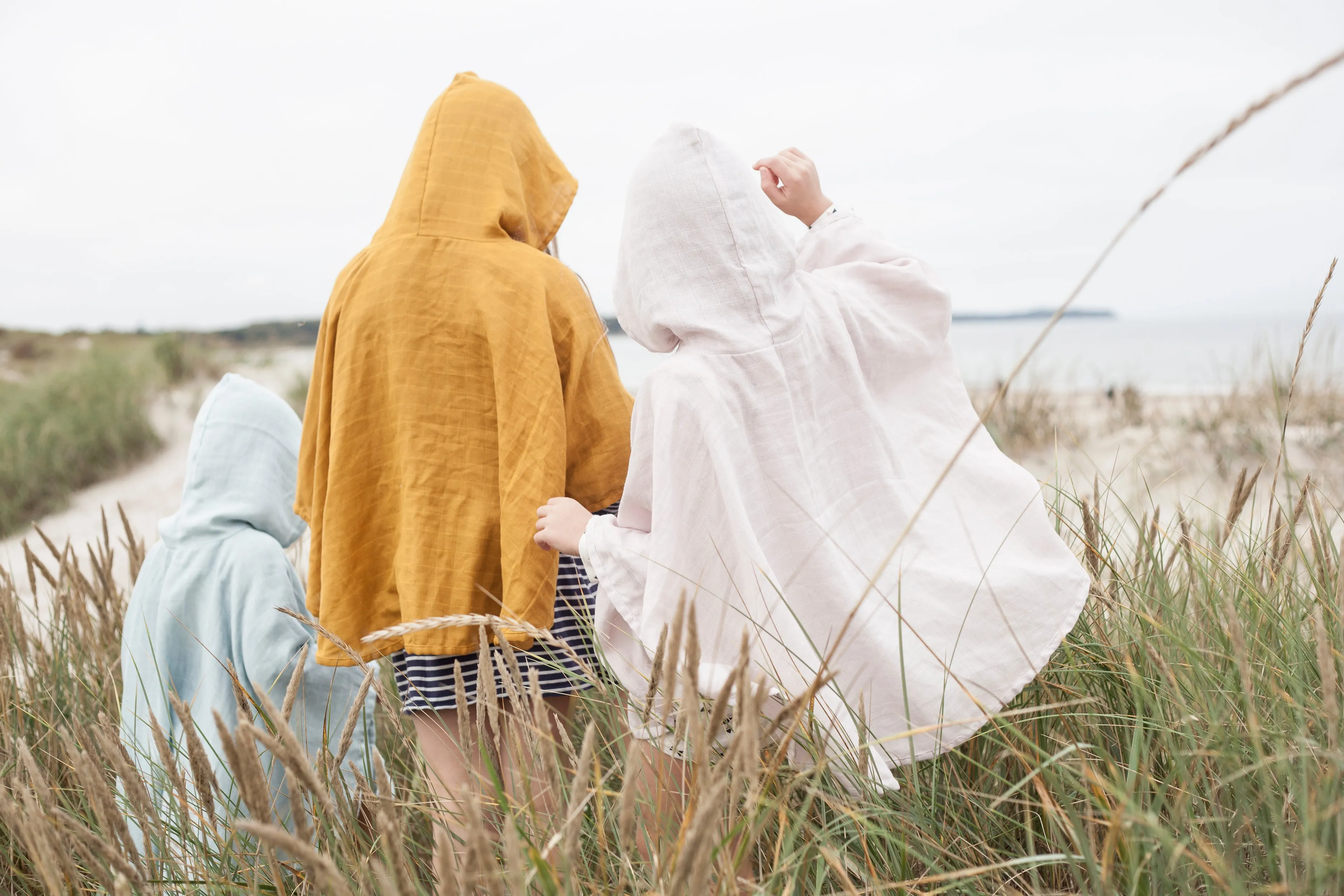 FABELAB - Muslin Poncho - Mauve