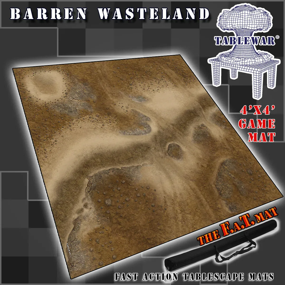 FAT Mat Barren Wasteland 4x4’ Southern Assault Mark Down