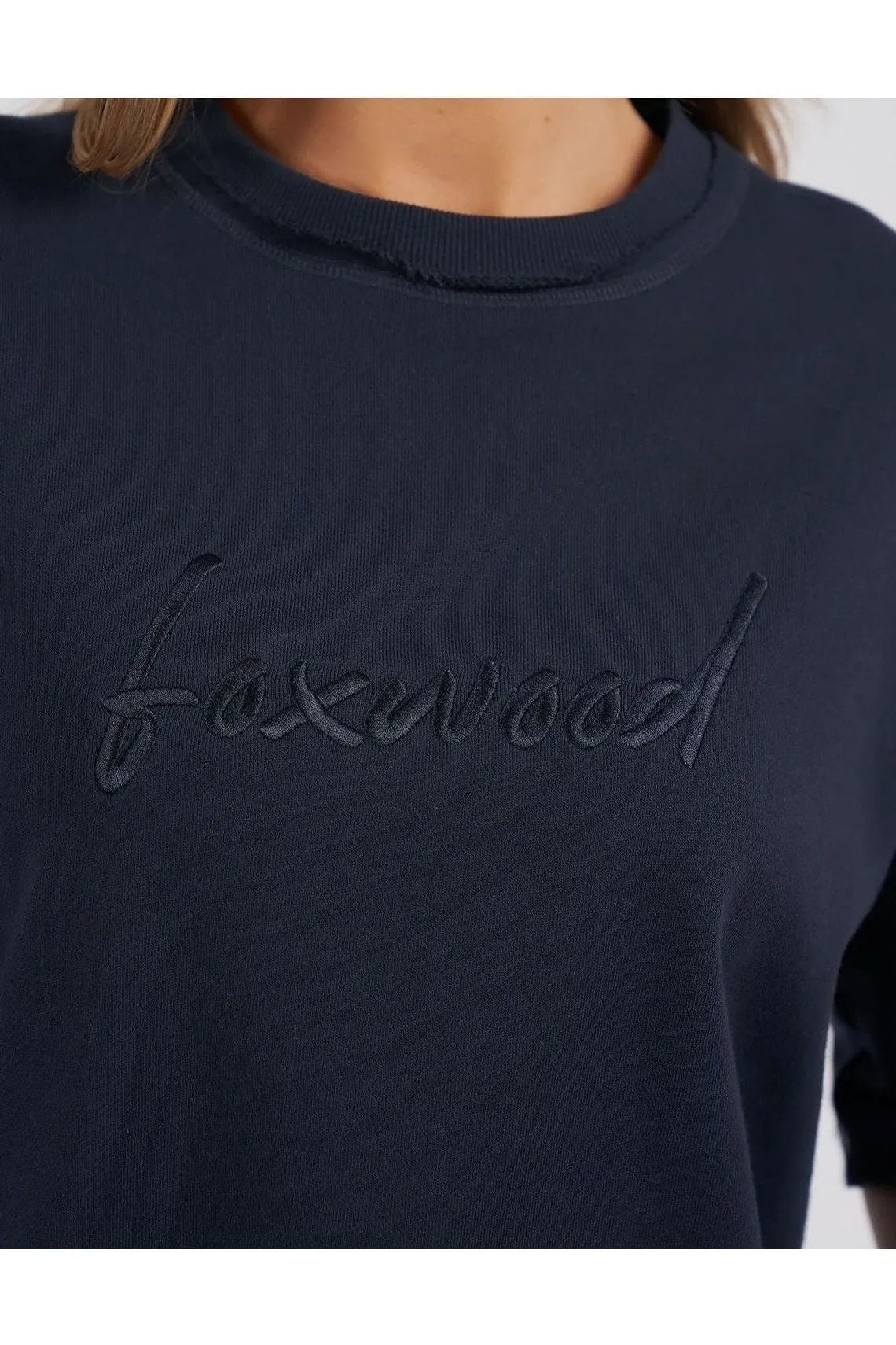 FOXWOOD SIGNED CREW - NAVY