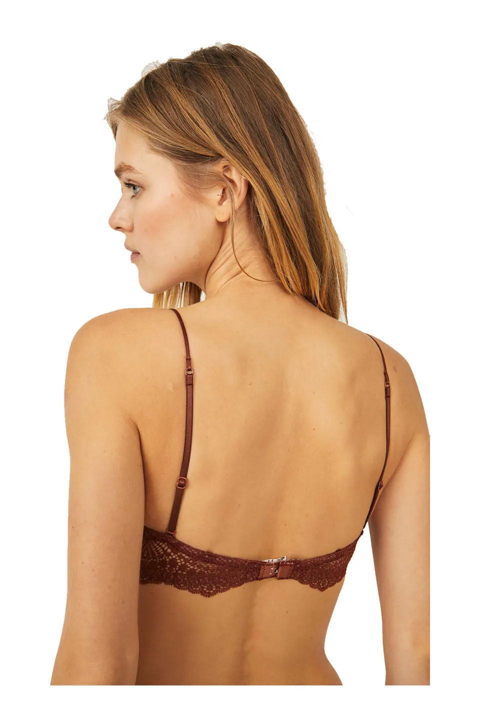 Free People Maya Multiway Bralette In Maple Coffee