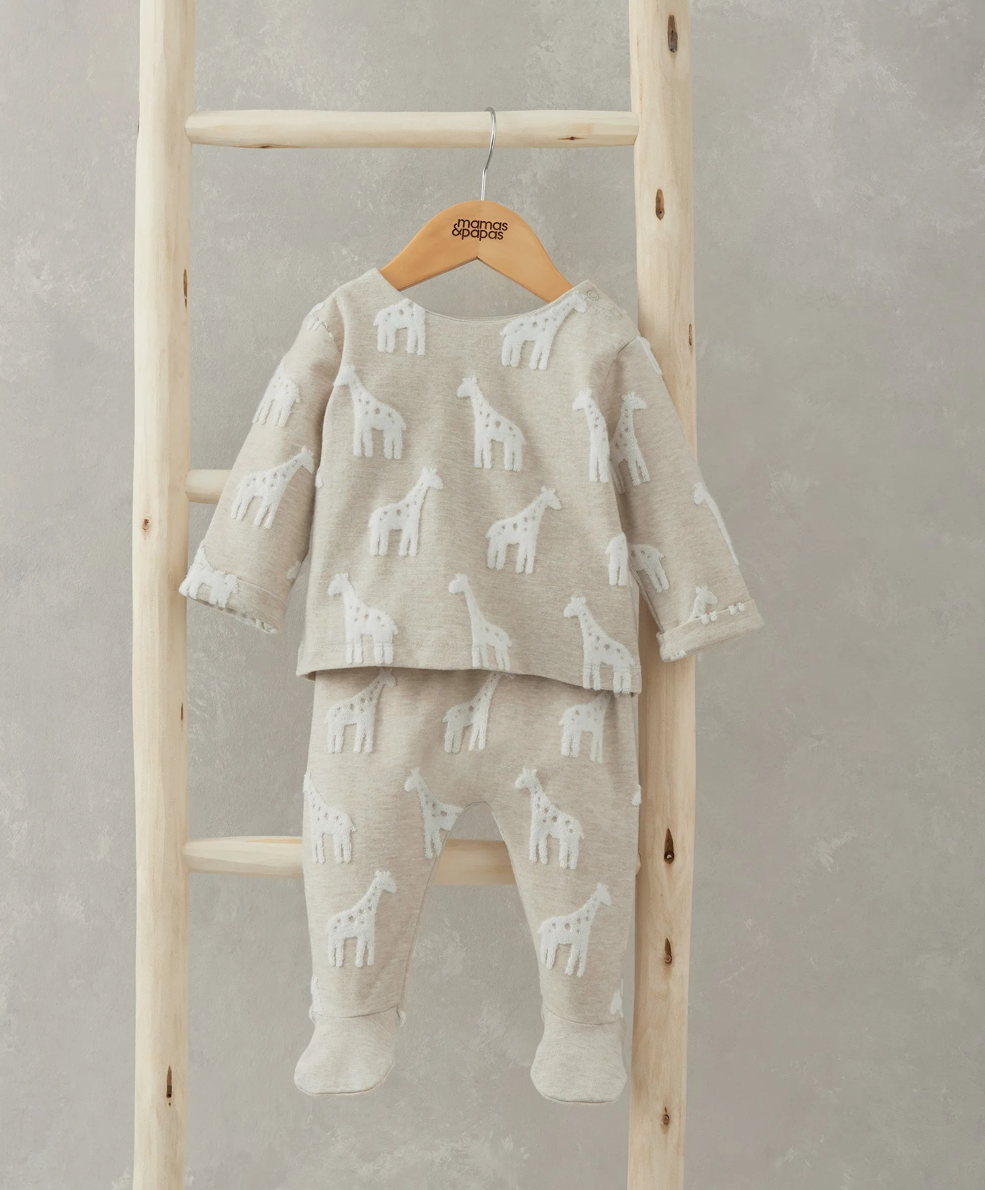 Giraffe Textured Set - 2 Piece Set