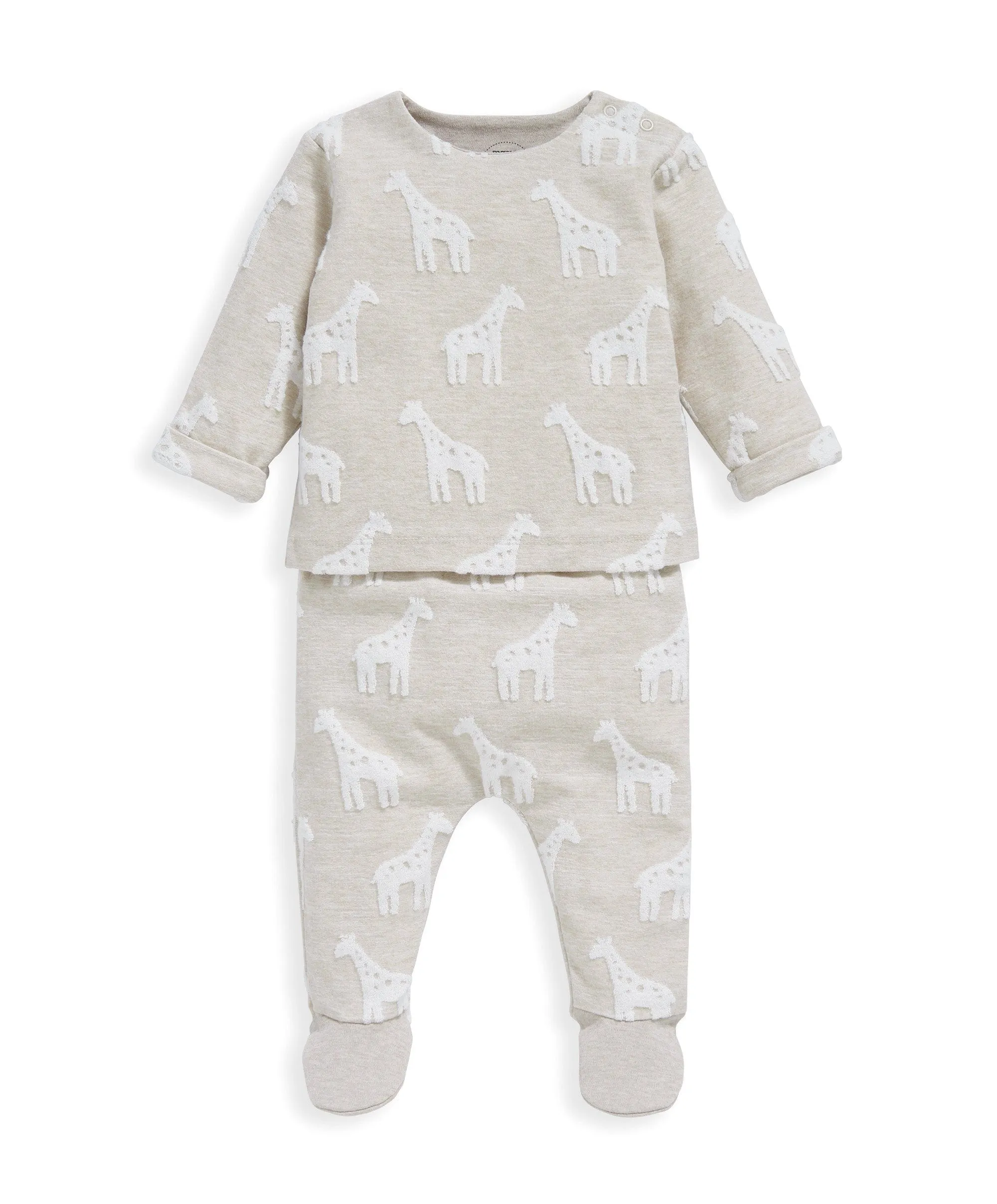 Giraffe Textured Set - 2 Piece Set