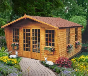 Goodwood Gold Beaulieu (10' x 8') Summerhouse