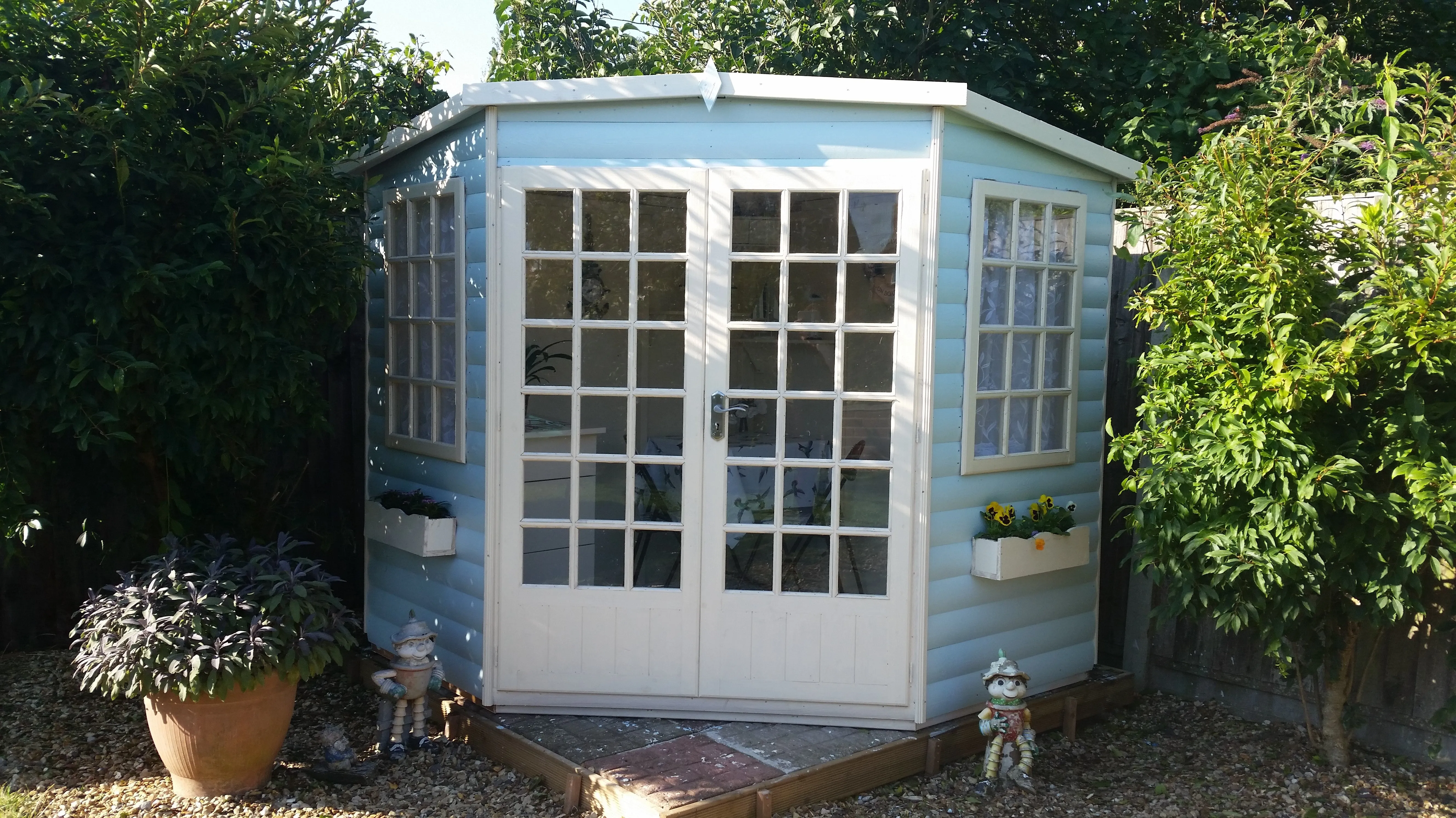 Goodwood Gold Windsor (7' x 7') Summerhouse