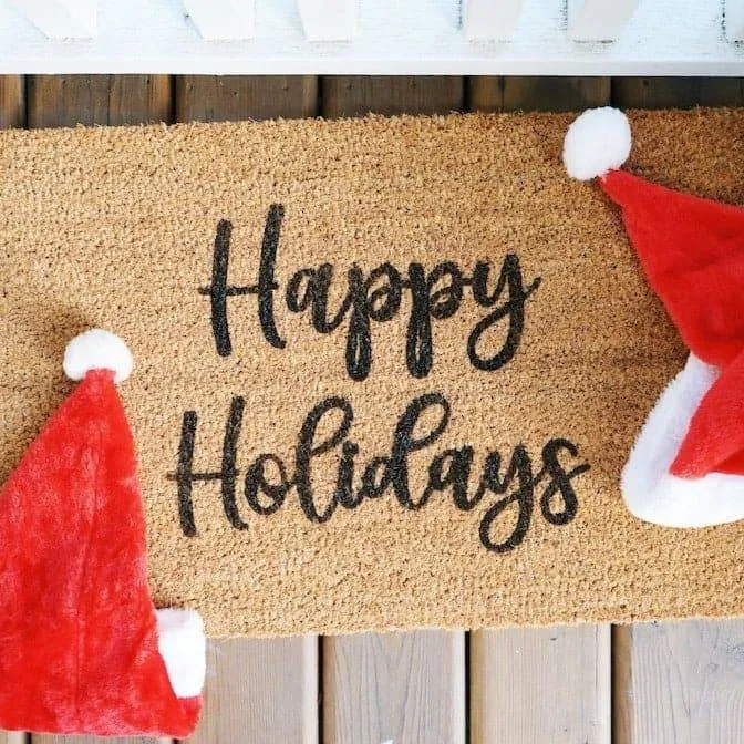 Happy Holidays | Door Mat