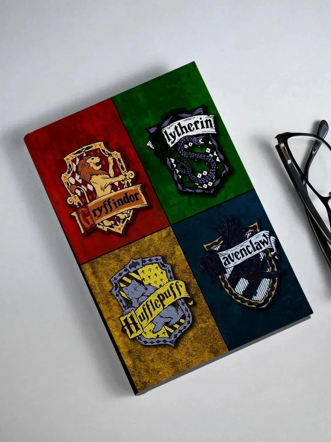 Harry Potter 4 Houses Hogwarts Sigil Hardbound Diary