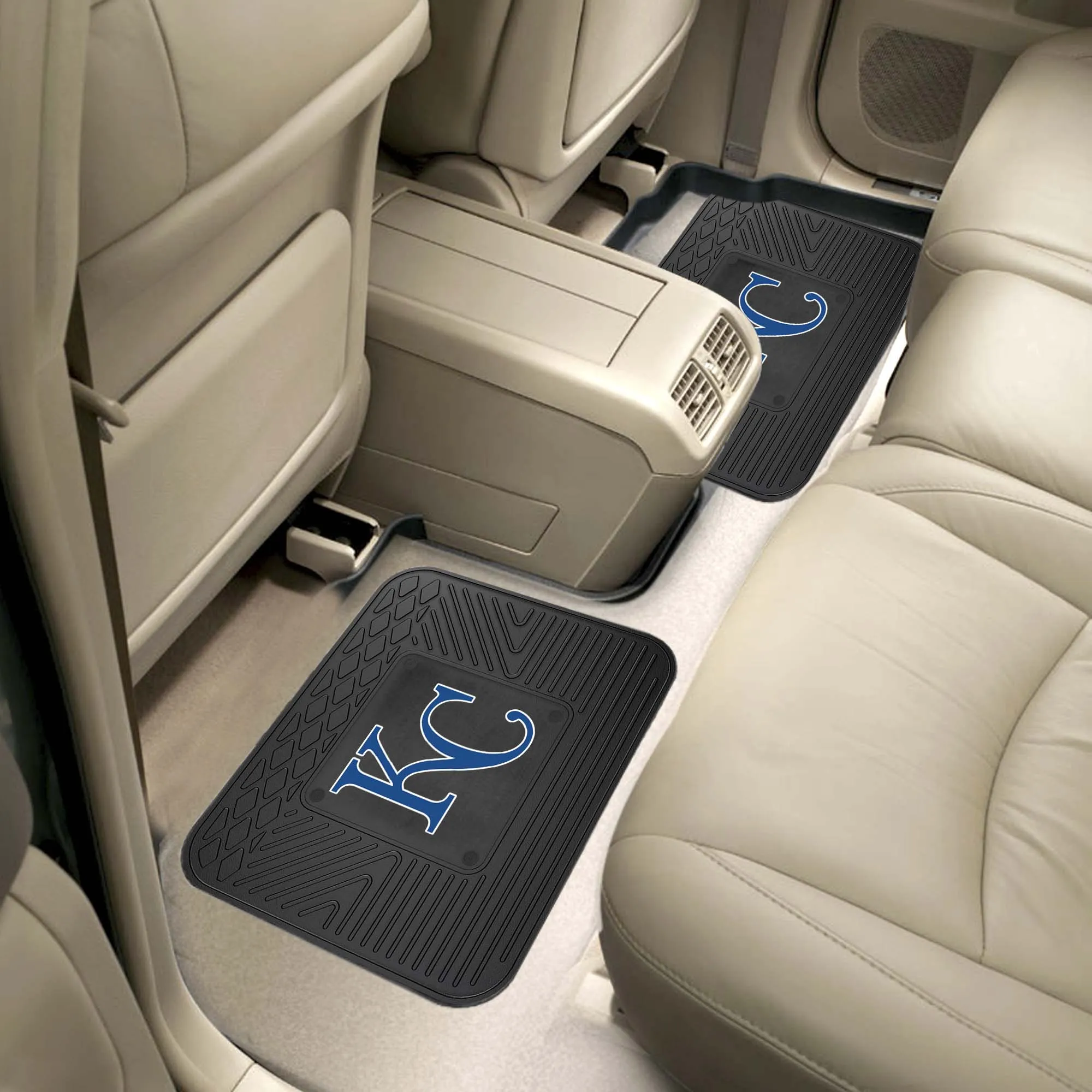 Kansas City Royals Back Seat Car Utility Mats - 2 Piece Set