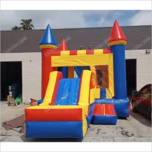 Kids Inflatable Bounce House With Slide, Big Bounce Houses