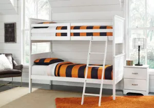 Lulu Casual Youth Bedroom Twin/Twin Bunk Bed Panels