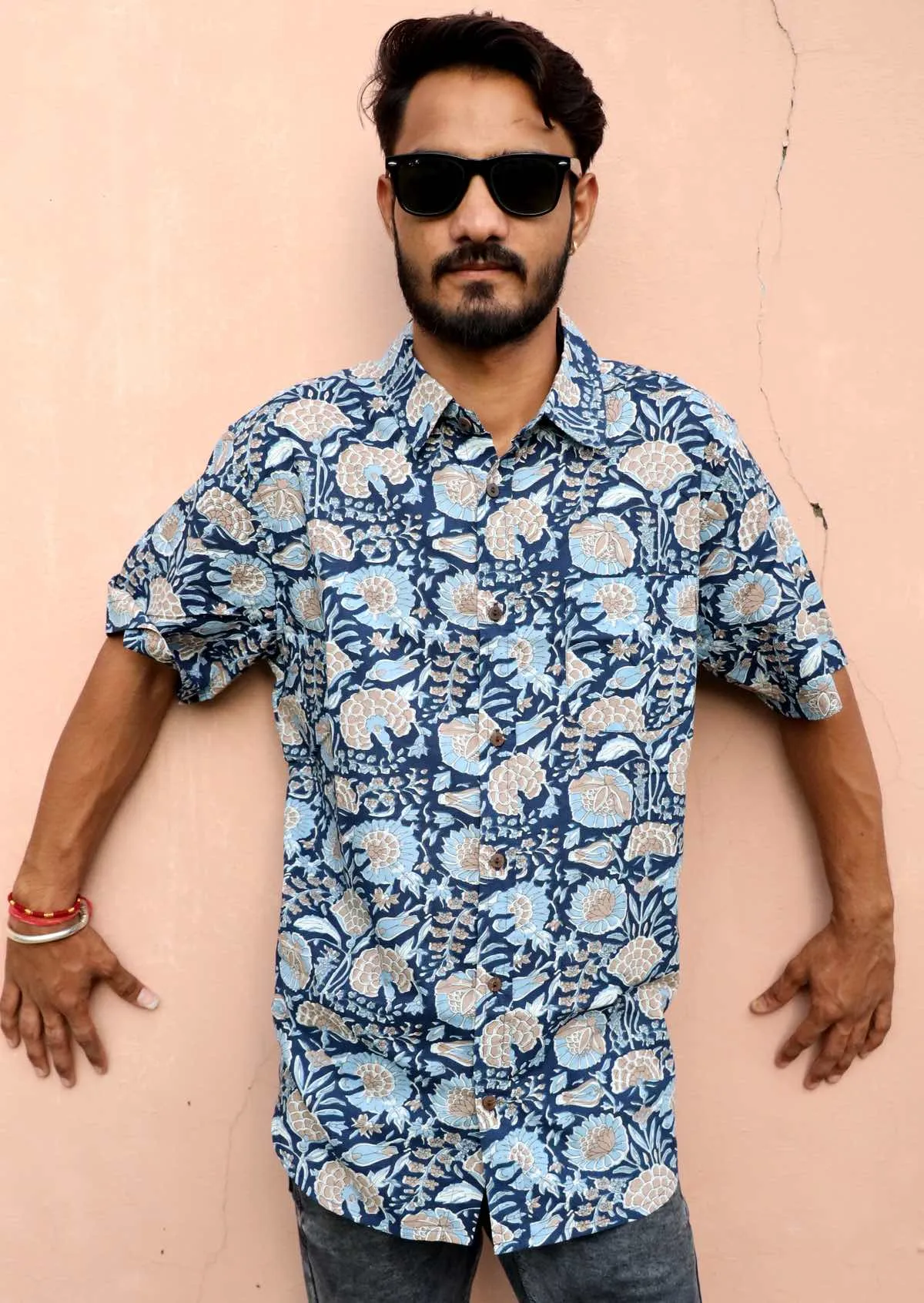 Men's Cotton Shirt Dahlia