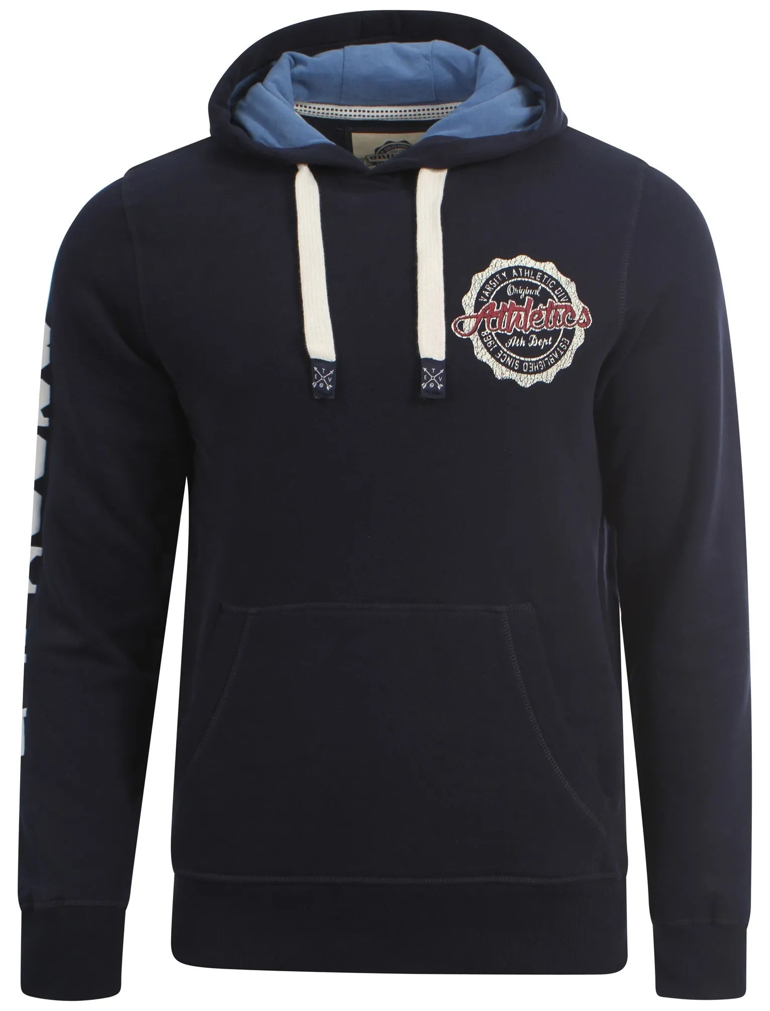 Men’s Varsity Athletics navy hooded sweatshirt