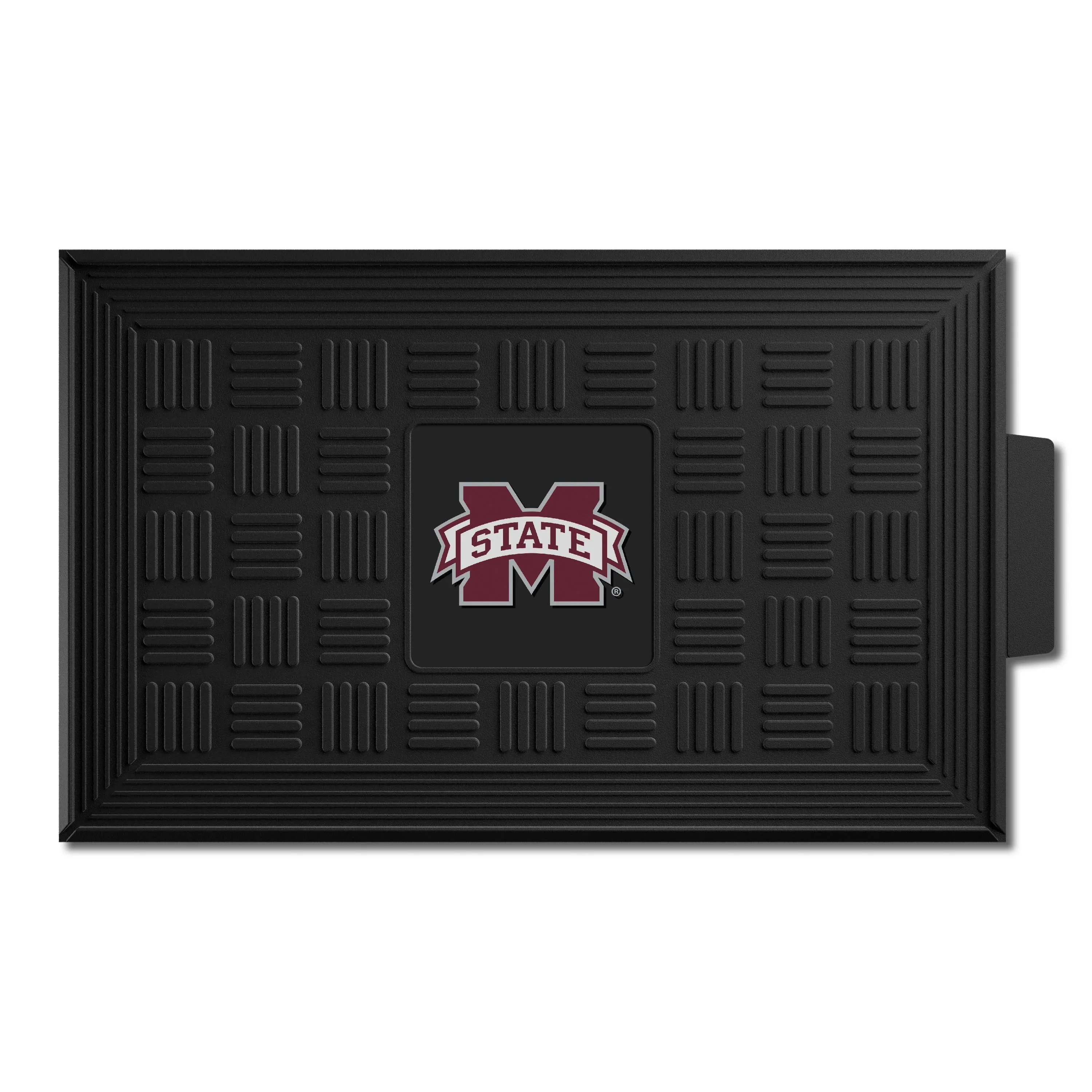 Mississippi State Bulldogs Heavy Duty Vinyl Medallion Door Mat - 19.5in. x 31in.