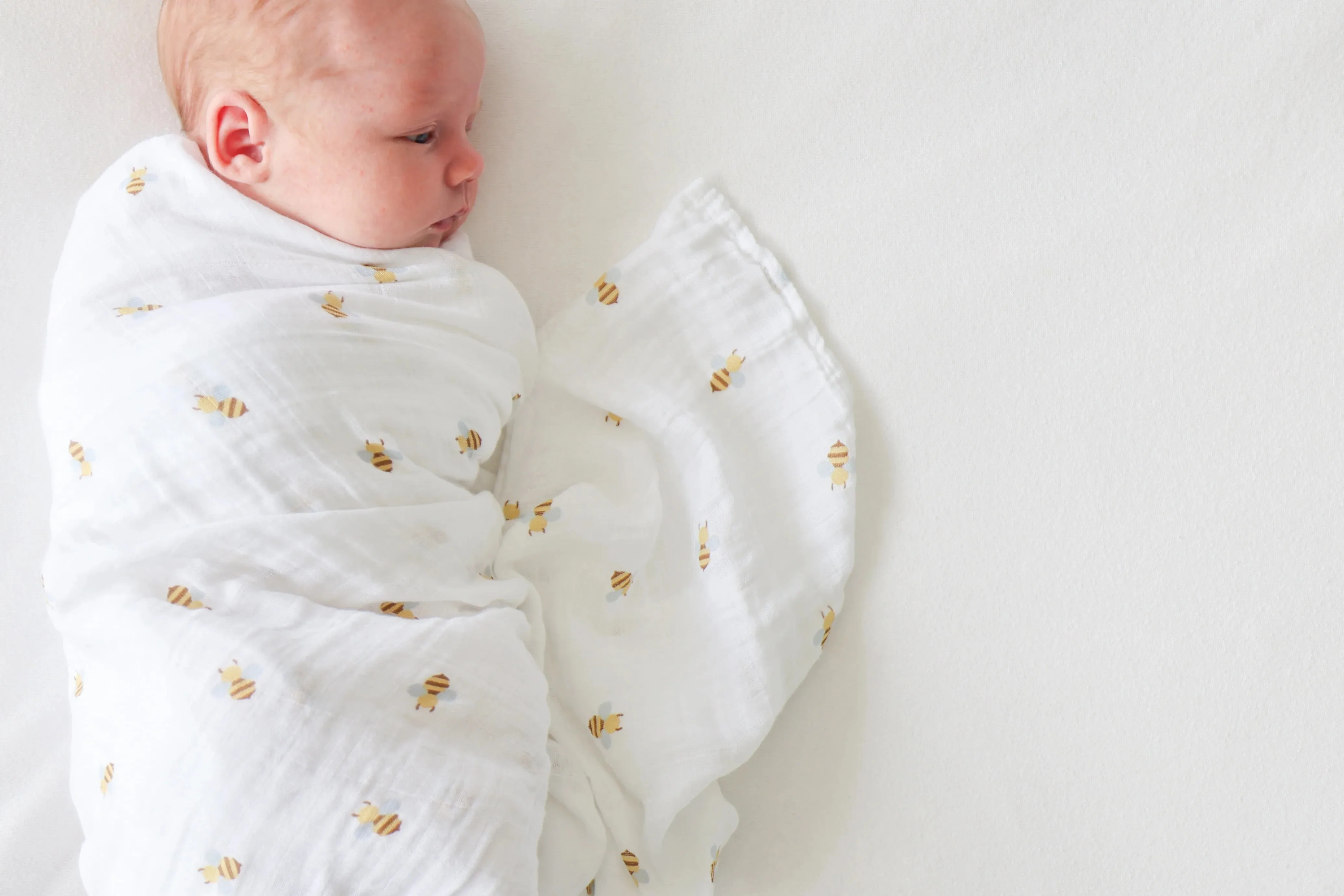 Muslin Swaddle - Bees