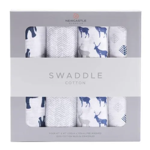 Newcastle Classics Swaddle 4-Pack