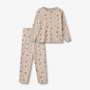 Nightwear Mila - pale lilac flowers