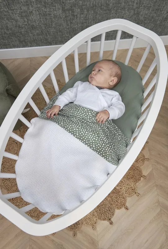 Organic Cot Blanket Mini Relief  100x150cm