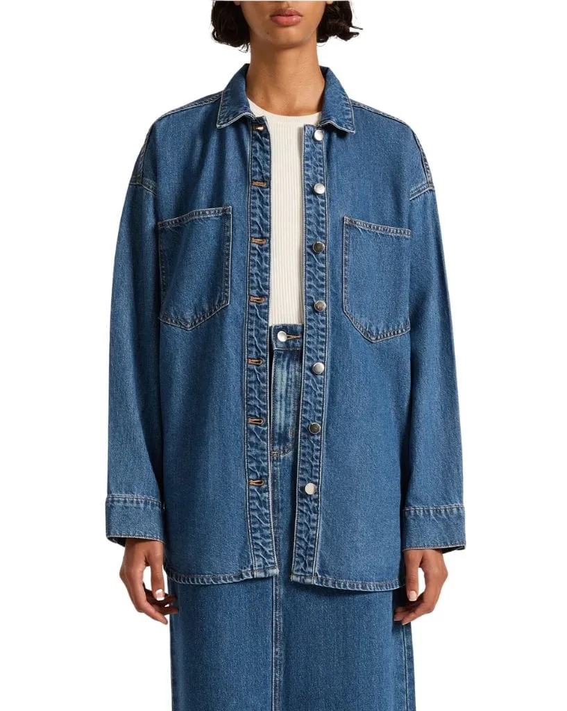 Organic Denim Overshirt