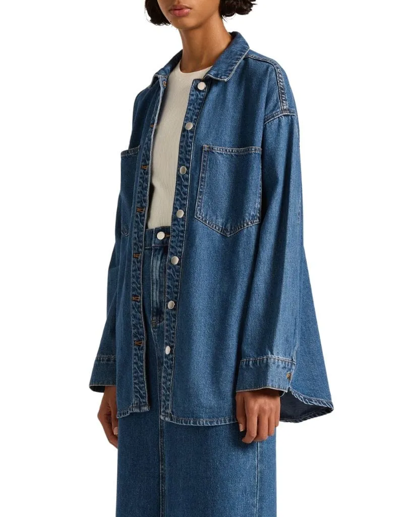 Organic Denim Overshirt