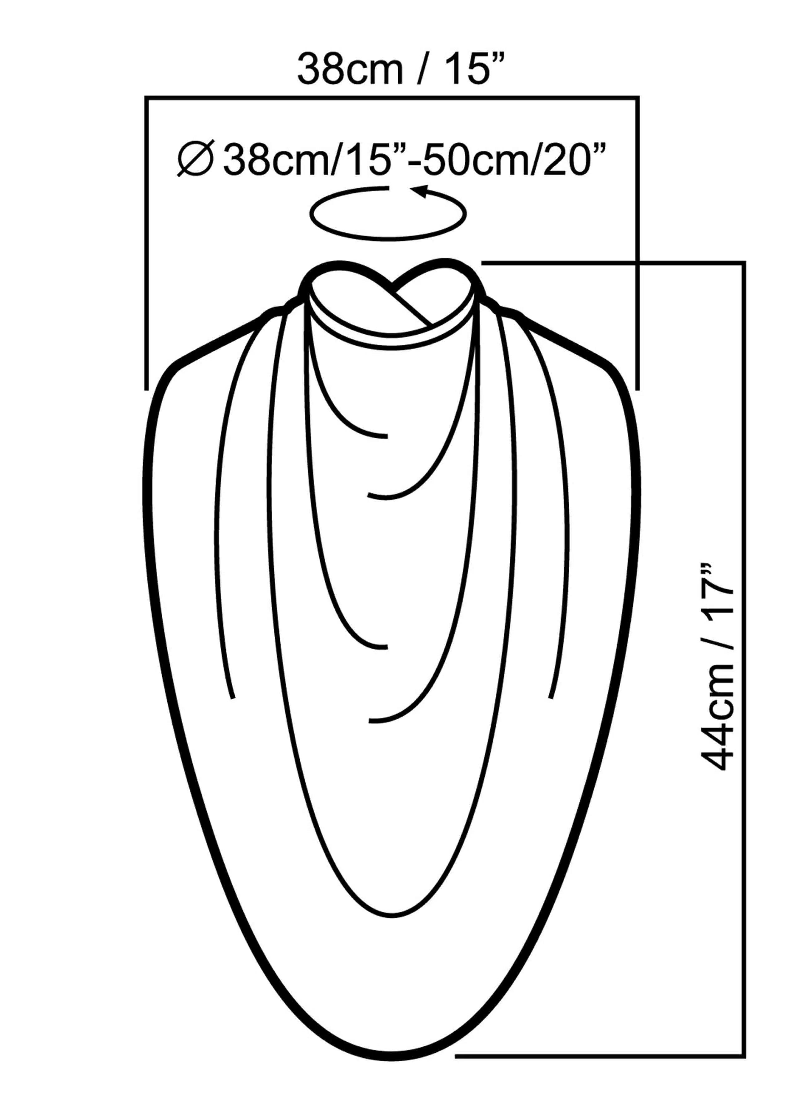 Pashmina Scarf Style Clothing Protector